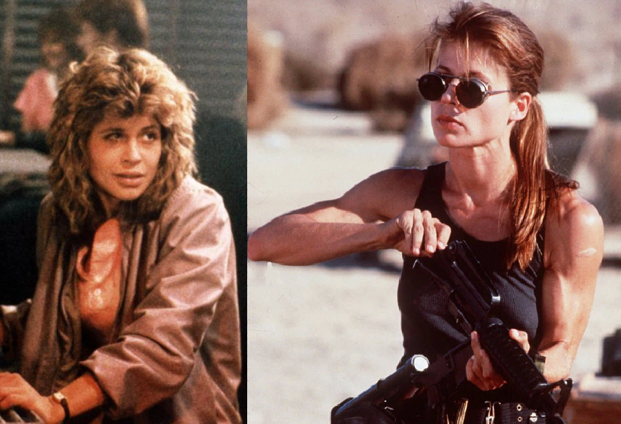 Sarah Connor Terminator 1 and 2 