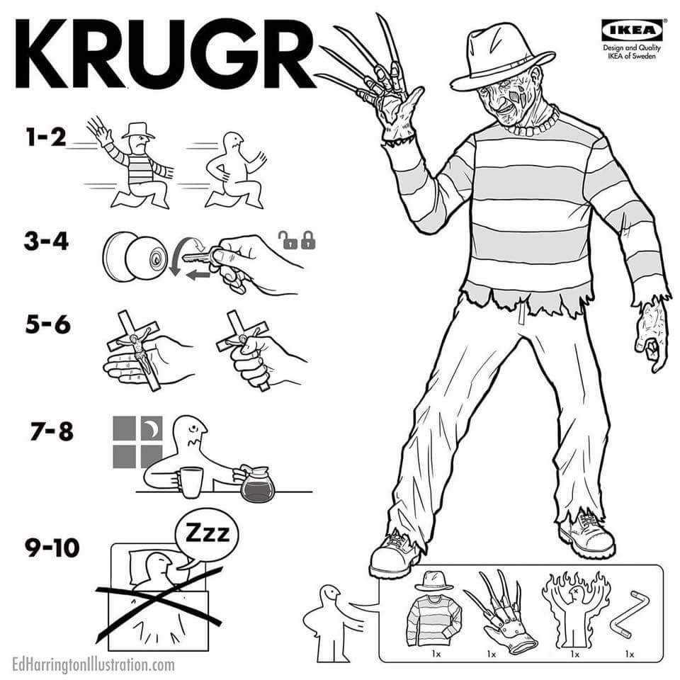 Freddy Krueger Nightmare on Elm Street IKEA Hack