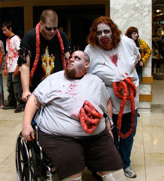 Zombie Halloween costume