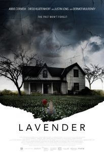 Lavender poster - Netflix Horror movie starring Abbie Cornish
